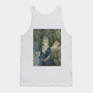 Woman in a Garden by Berthe Morisot Tank Top